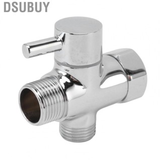 Dsubuy Brass 3 Way Shower Diverter 1/2 Inch Water Inlet for Bathroom