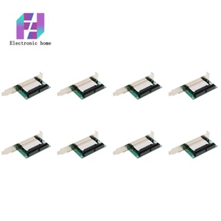 อะแดปเตอร์แปลงแฟลชการ์ด 40-Pin Cf Compact Flash Card to 3.5 Ide Pci Bracket Back Panel 8 ชิ้น