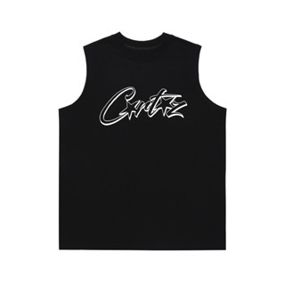 C//// Corteiz เสื้อยืดแขนกุด พิมพ์ลาย ทรงหลวม ขนาดใหญ่ เข้ากับทุกการแต่งกาย สไตล์ยุโรป อเมริกัน สตรีท สําหรับผู้ชาย