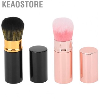 Keaostore Retractable Makeup Brush Travel Portable Soft Hair Loose  Cosmetic