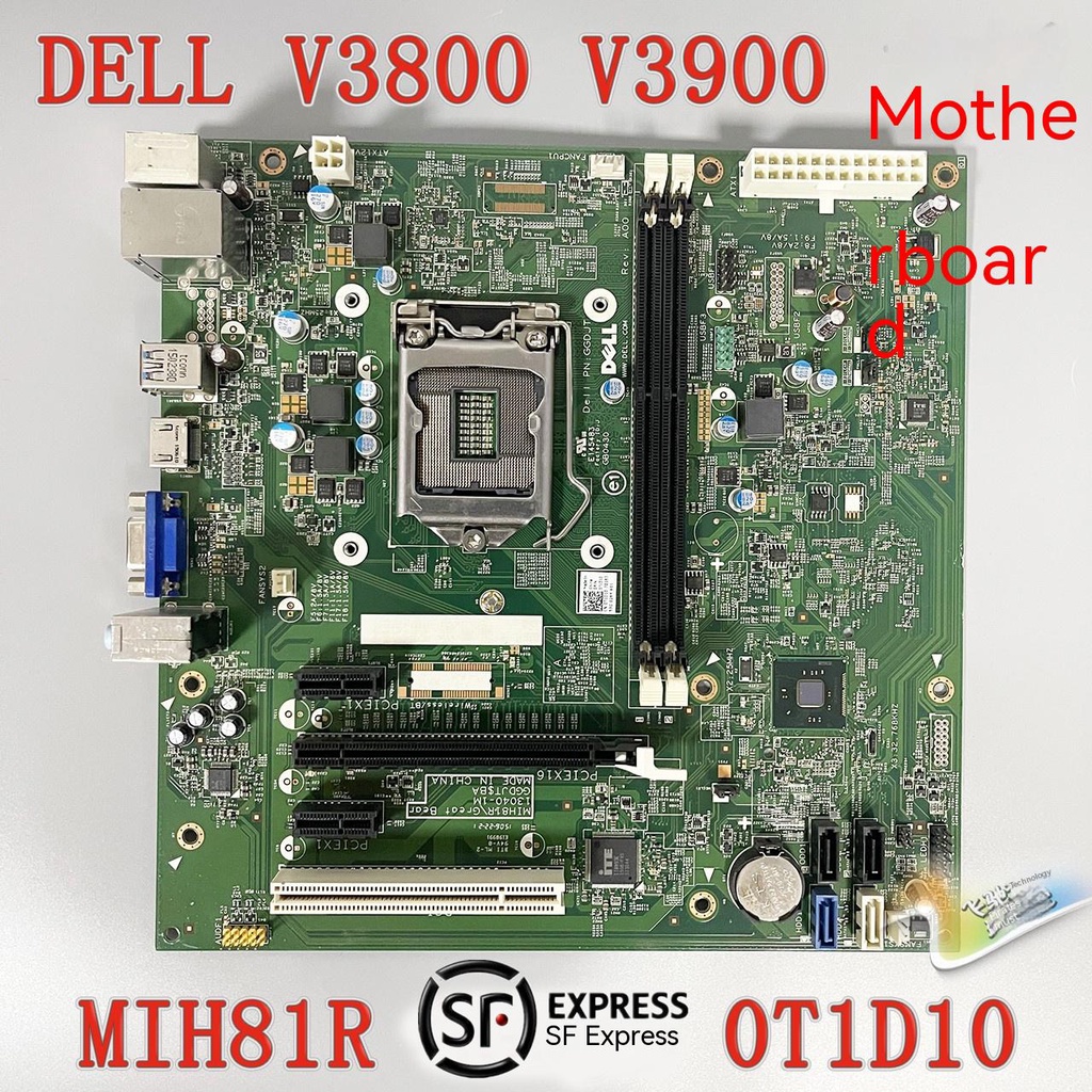 DELL V3800 V3900 V3902 H81 เมนบอร์ด T1D10 GGDJT 13040-1M MIH81R