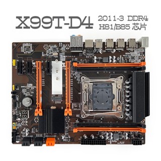 เมนบอร์ด Eagle Jet X99T-D4 2011-3 ECC Service DDR4 X99 E5 2011-V3 V4 B0GJ