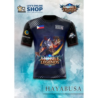 เสื้อยืด พิมพ์ลาย Mobile Legends ML Hayabusa คุณภาพดีเยี่ยม