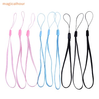 Magicalhour^^ สายคล้องข้อมือไนล่อน สําหรับกล้อง แฟลชไดรฟ์ USB 10 ชิ้น