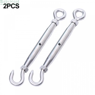 【Big Discounts】Turnbuckle Rustproof Silver Stainless Steel Strong Waterproof Adjustable#BBHOOD