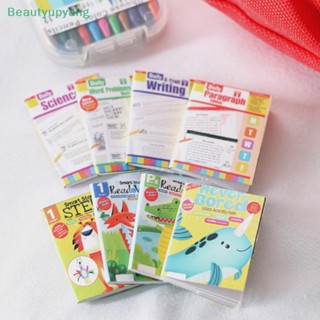 [Beautyupyang] โมเดลหนังสือจิ๋ว 1/12 อุปกรณ์เสริม สําหรับตกแต่งบ้านตุ๊กตา