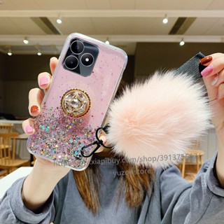 เคสโทรศัพท์มือถือแบบนิ่ม TPU กันกระแทก ลายกากเพชร ท้องฟ้ากลางคืน สําหรับ Realme C53 NFC 2023 เคส Phone Case