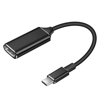 Rich2.br อะแดปเตอร์แปลงสายเคเบิล USB-C Type-C ตัวผู้ เป็น HDMI ตัวเมีย 4K สําหรับโปรเจคเตอร์ HDTV