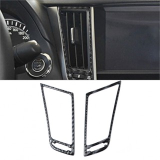 ⚡SUPERSL-TH⚡Air Vent Cover Trim Anti-corrosion Car Styling Carbon Fiber High Quality⚡NEW 7