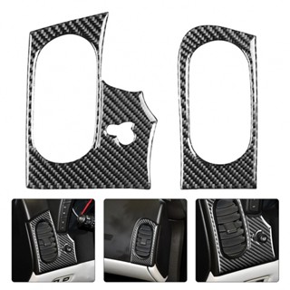 ⚡SUPERSL-TH⚡Air Vent Cover Trim Black Car Interior Carbon Fiber For Corvette C6 05-13⚡NEW 7