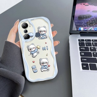 Ybd เคสโทรศัพท์มือถือ ซิลิโคนนิ่ม ลายคลื่นน่ารัก สําหรับ Infinix Hot 20i X665C X665E Hot 20 Play X6825