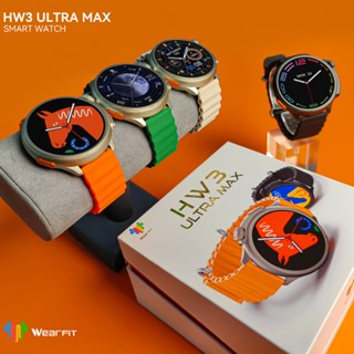 Niye นาฬิกาข้อมือสมาร์ทวอทช์ HW3 Ultra Max หน้าจอ 1.52 นิ้ว เชื่อมต่อบลูทูธ เหมาะกับการเล่นกีฬา ฟิตเนส สําหรับผู้ชาย และผู้หญิง Ios Android