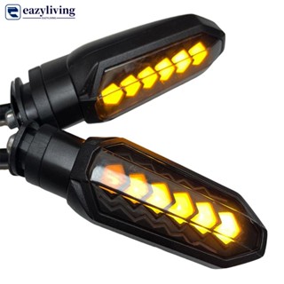 Eazyliving ไฟเลี้ยว LED สีเหลืองอําพัน อุปกรณ์เสริม สําหรับรถจักรยานยนต์ Honda150 CB150R 300R CLICK 1251 1501 M6W2 1 ชิ้น