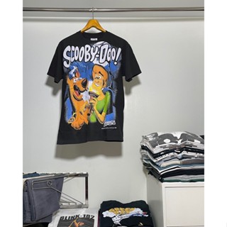 เสื้อยืดการ์ตูนมือหนึ่ง SCOOBY DOO CARTOON NETWORK MODERN BOOTLEG TEES T-SHIRT Size L มือ1