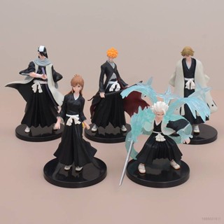 Ns3 โมเดลฟิกเกอร์ BLEACH Ichigo Orihime Byakuya Toushirou Kisuke ของเล่นสําหรับเด็ก เก็บสะสม ของขวัญ 5 ชิ้น