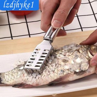 [Lzdjhyke1] ที่ขูดเกล็ดปลา สเตนเลส สําหรับร้านอาหาร