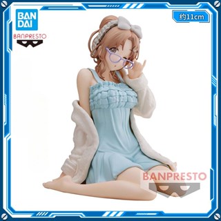 ฟิกเกอร์แว่นตา Bandai Factory Jingpin Figure Leisure Time Idol Master Shining Color Ichikawa Hina Cuisine