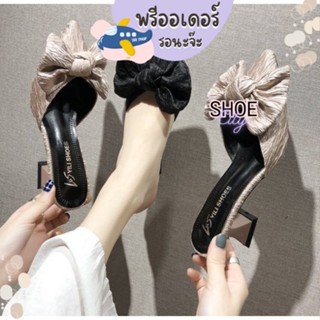 [เหมือนแบบ] รองเท้าส้นสูง 2.5 นิ้ว รองเท้าผู้หญิง shoe preorder