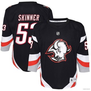 Si NHL เสื้อกีฬาแขนยาว ลาย Buffalo Sabres Skinner Jersey Hockey พลัสไซซ์