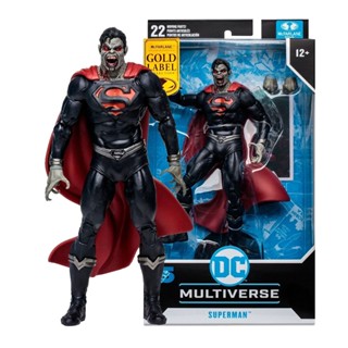 [พร้อมส่ง] ตุ๊กตา McFarlane Blood Ghost Zombie Superman DC ขยับได้ 23 ซม. 38BN