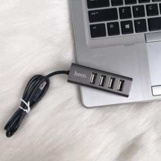 Hoco 4in1 อะแดปเตอร์ฮับ USB Type C ความเร็วสูง 4 พอร์ต OTG สําหรับคอมพิวเตอร์