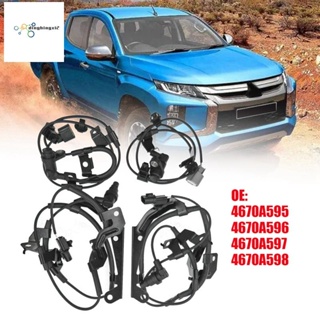 เซนเซอร์ความเร็วล้อ ABS 4670A595 4670A596 4670A597 4670A598 สําหรับ Mitsubishi L200 Pajero Sport 2005-2015