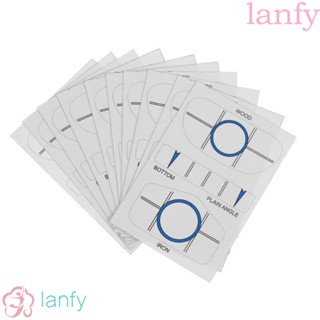 LANFY สติกเกอร์เป้าไม้กอล์ฟ กันน้ํา สําหรับฝึกตีกอล์ฟ