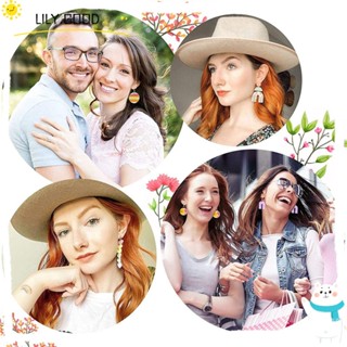 LILY แม่พิมพ์พลาสติก ดินโพลิเมอร์ สําหรับทําต่างหู 142 ชิ้น/เซต