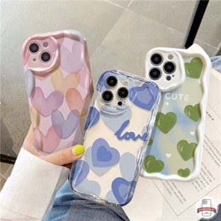 เคสโทรศัพท์มือถือนิ่ม ขอบโค้ง พิมพ์ลายตัวอักษร หัวใจ สีน้ํา สีมาการอง 3D สําหรับ Redmi 9 9T A2 A1 10C 10 9C NFC 9A 10A POCO M3 Redmi Note 10 12 9 10S 8 11 11s 10Pro Max