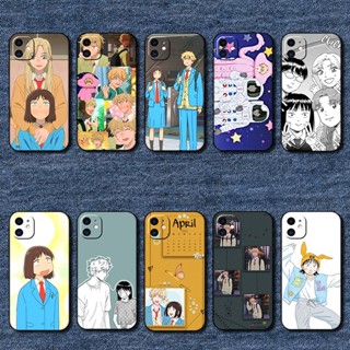 เคสโทรศัพท์มือถือ ซิลิโคนนิ่ม ลายการ์ตูนอนิเมะ skip and loafer สําหรับ iPhone 11 12 Mini