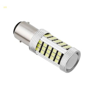 Sun หลอดไฟเลี้ยวโปรเจคเตอร์ LED DC12V 1157 2835 63 LED 6000K