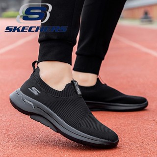 Skechers_ Go Run Archfit รองเท้ากีฬาลําลอง แบบสวม น้ําหนักเบา ขนาดใหญ่ สําหรับผู้ชาย