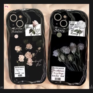 เคสโทรศัพท์มือถือแบบนิ่ม ขอบโค้ง ลายภาพวาดสีน้ํามัน รูปดอกไม้ 3D สําหรับ Samsung A32 A14 A13 A24 A04s A03s A23 A52 A04 A50 A02s A20s A11 A03 A20 A51 A10s A30 A31 A12 A21s A30s