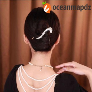 OCEANMAPDZ กิ๊บติดผม โลหะผสม ทรงไม่สม่ําเสมอ เครื่องประดับ สําหรับผู้หญิง