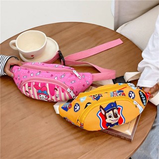 New Childrens Satchel Paw Patrol Cartoon Boyish Look Waist Bag Crossbody Bag for Girls out Small Backpack Coin Purse 95aA