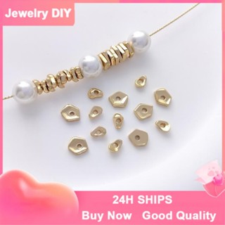 【❤️เครื่องประดับ DIY❤️】ลูกปัดสเปเซอร์ ชุบทอง 14K ทรงพิเศษ ขนาดเล็ก อุปกรณ์เสริม[จี้ชาร์ม/จี้/จี้สร้อยคอ/จี้ ทองคํา/จี้ทองคําแท้/เครื่องประดับสร้อย/เครื่องประดับสร้อยคอ/pendant]