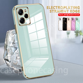 เคสโทรศัพท์ซิลิโคน TPU แบบนิ่ม ชุบไฟฟ้า 6D กันกระแทก สําหรับ Xiaomi POCO X5 Pro 5G 2023 POCO X5Pro