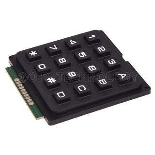 (1ชิ้น) NA171 โมดูลปุ่มกด คีย์บอร์ด 4x4 Keypad matrix 16-key industrial keyboard