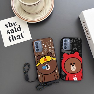 เคสโทรศัพท์มือถือ กันกระแทก ลายการ์ตูนหมีบราวน์ สําหรับ Infinix Zero 5G 2023 X6815C