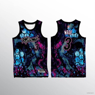 เสื้อกีฬาบาสเก็ตบอล NP2 HG Heat Wade Jersey พลัสไซซ์ PN2