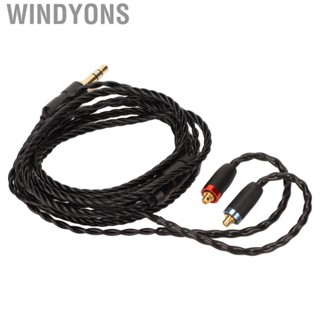 Windyons Headphone Cable MMCX To 3.5mm 4 Core  With Mic For FOD ZIN