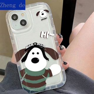 เคสป้องกันโทรศัพท์มือถือ แบบนิ่ม ลายสุนัขมาสเตอร์ กันกระแทก สําหรับ Apple Iphone 13 14pro 11 12max xr xs HCIR