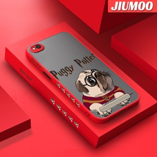 สําหรับ Xiaomi Redmi 5 5A 5 PLus เคสการ์ตูน Puggy ดีไซน์ใหม่ บาง ฝ้า เคสโทรศัพท์แข็ง ขอบนิ่ม ซิลิโคน กันกระแทก รูปแบบปลอก