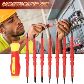 New 7pcs Insulated Electrical Electricians Hand Screwdriver Tool Magnetic Tips