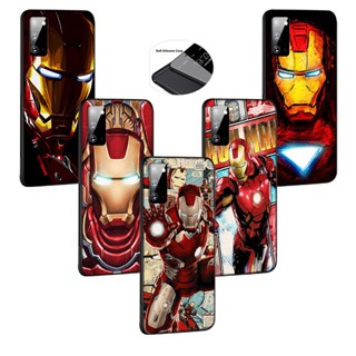 เคสโทรศัพท์มือถือนิ่ม พิมพ์ลาย Iron Man Marvel สําหรับ Motorola Moto Moto G9 Play Plus Power E7 G 5G LFW57