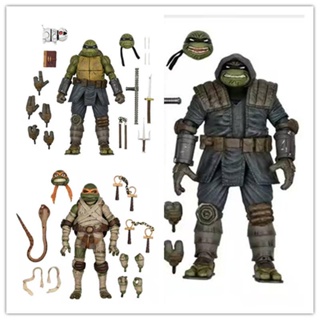 Neca โมเดลฟิกเกอร์ Monster Mummy Ninja Turtle Last Ronin บรรจุกล่อง สําหรับตกแต่ง