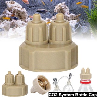 3pcs Aquarium DIY CO2 System Kit Generator Bottle Cap Replacement DIY Co2 Reactor Cap Cover