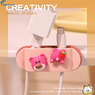 เคสป้องกันสายชาร์จ USB ลายการ์ตูน หลากสี กันแตก อุปกรณ์เสริม สําหรับโทรศัพท์มือถือ