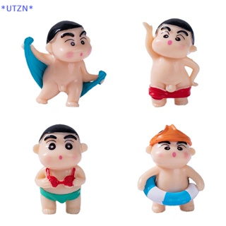 Utzn&gt; ใหม่ ฟิกเกอร์การ์ตูนอนิเมะน่ารัก ขนาดเล็ก สําหรับตกแต่งบ้านตุ๊กตา