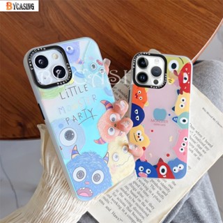 เคสโทรศัพท์มือถือแบบแข็ง ลายการ์ตูนมอนสเตอร์น่ารัก ไล่โทนสี หรูหรา สําหรับ Infinix Hot 30i Hot 12 Play Smart 7 Smart 6 Smart 5 Hot 20s Hot 11 Play Hot 10 Play Hot 10 Lite